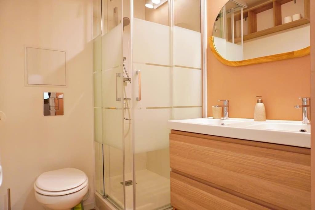 Apartmán "Cocon Biellois" - Calme, Vue & Parking Bielle Exteriér fotografie